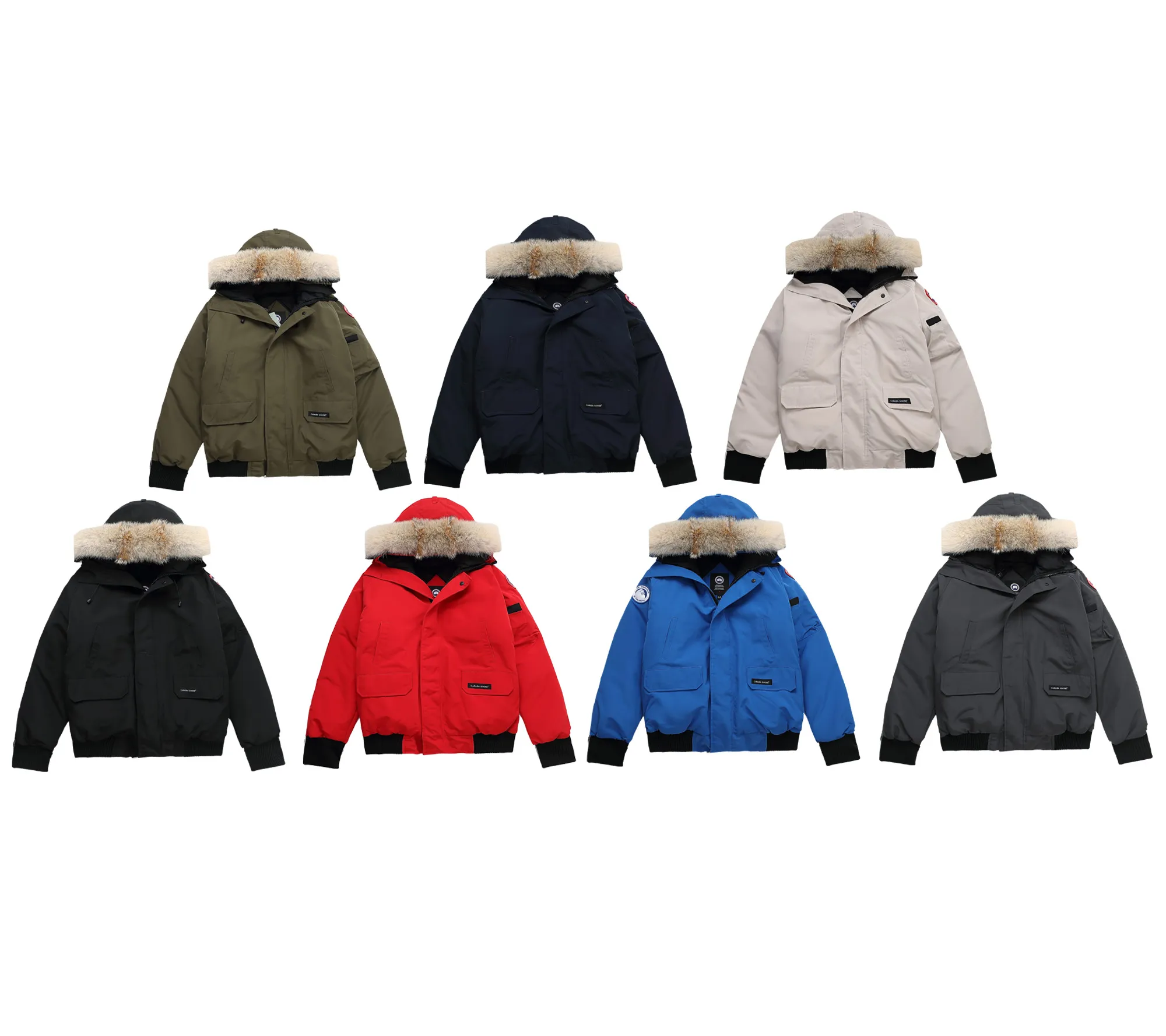 ：Black White Blue Royal Blue Red Green sizi： Canada Goose 01 ： ！ ， ！ ！ ！ CANADA GOOSE Chilliwack 01 ， ， 90 ， 。 Authentic ， 1:1 。 ， 2 ， ， 12 ， ， YKK ， ， 。 、 18 、 ，nfc 、 ， 。 、 ， 、 10 YKK ， ykk 。 、 12 ， 。 、 logo， ， Authentic。 、 ， ， ， ， 。 ，